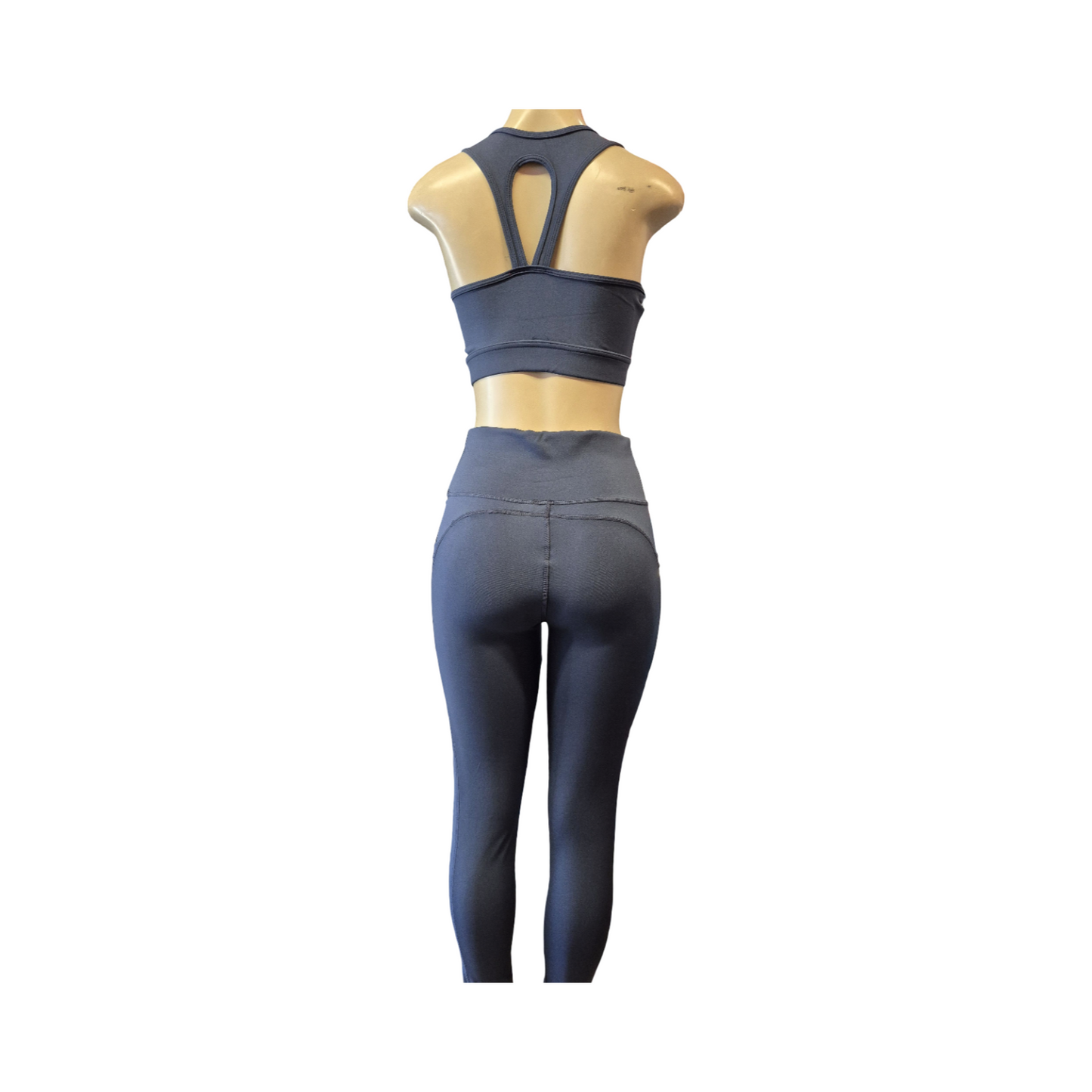Women’s 2-Piece Seamless Activewear Set – Sports Bra & High-Waisted Leggings