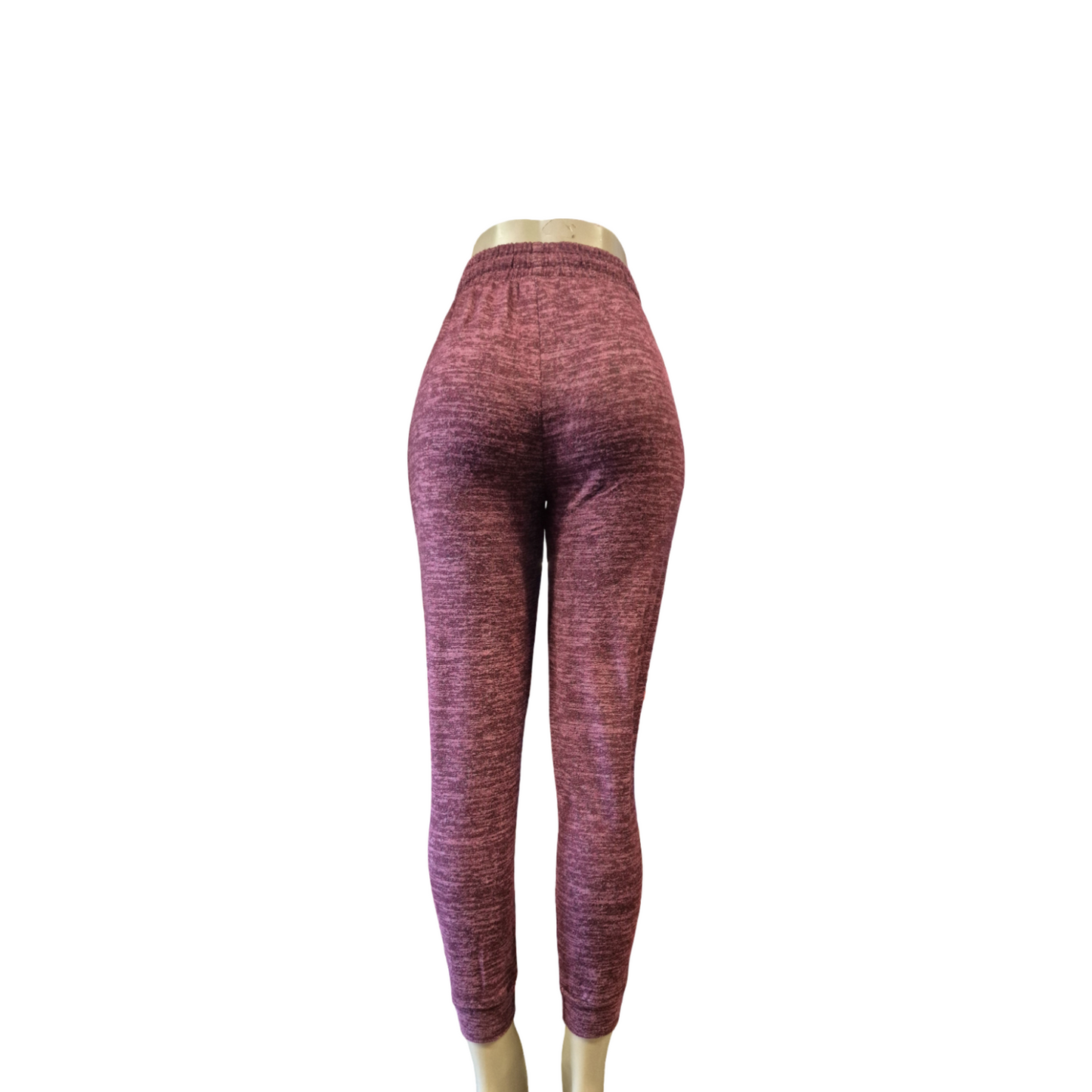Women’s Heathered Drawstring Jogger Pants – Soft Stretch Lounge & Casual Pants