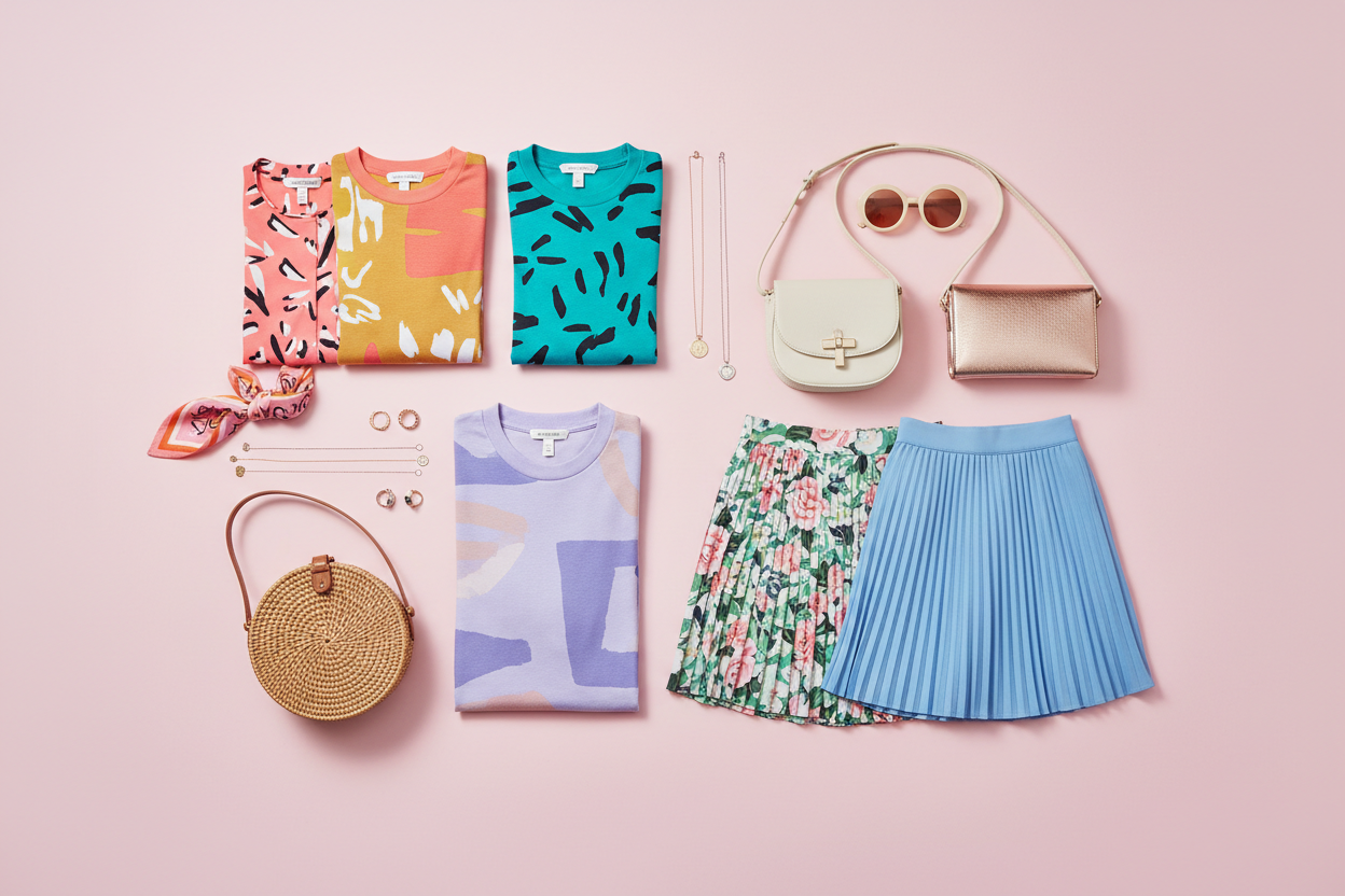 Clean Boutique Flat Lay